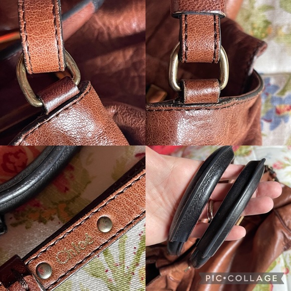 Authentic Chloe Ethel Handbag Cognac - Picture 12 of 16